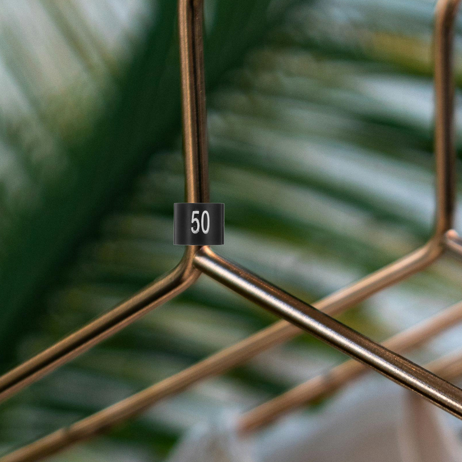 Home Security Number - 50Pcs Clothes Hanger Size Markers Number