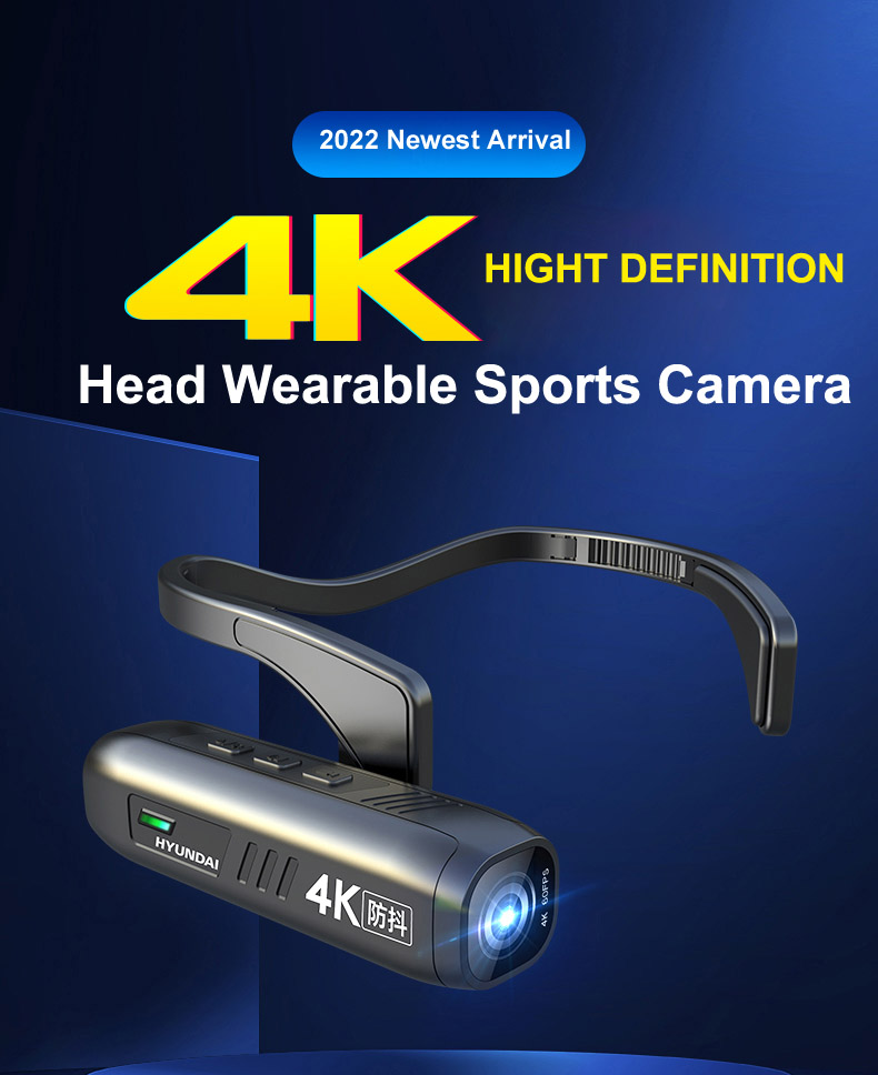 Home Yard Security Cameras - Smart Outdoor Sports 5K Head Wearable