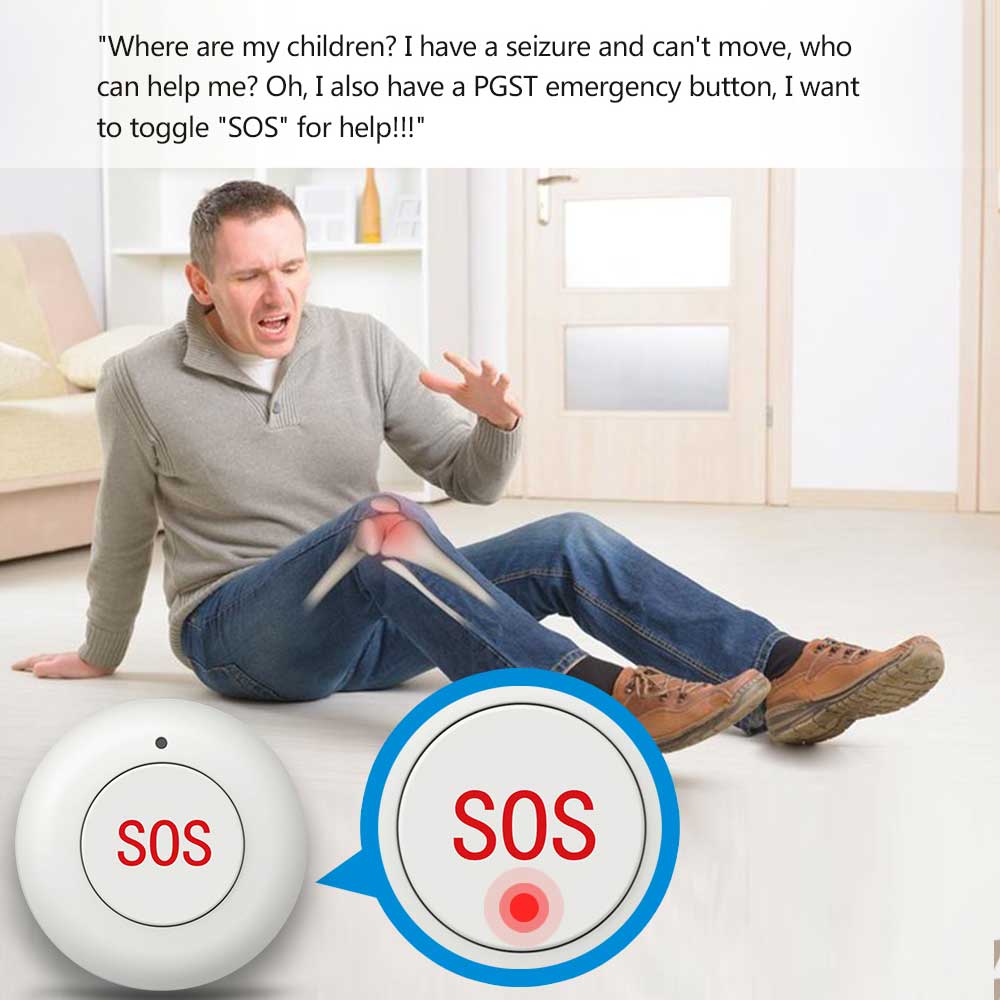 Wireless SOS Button Smart Home - Home Security Outdoor ulasan dan harga