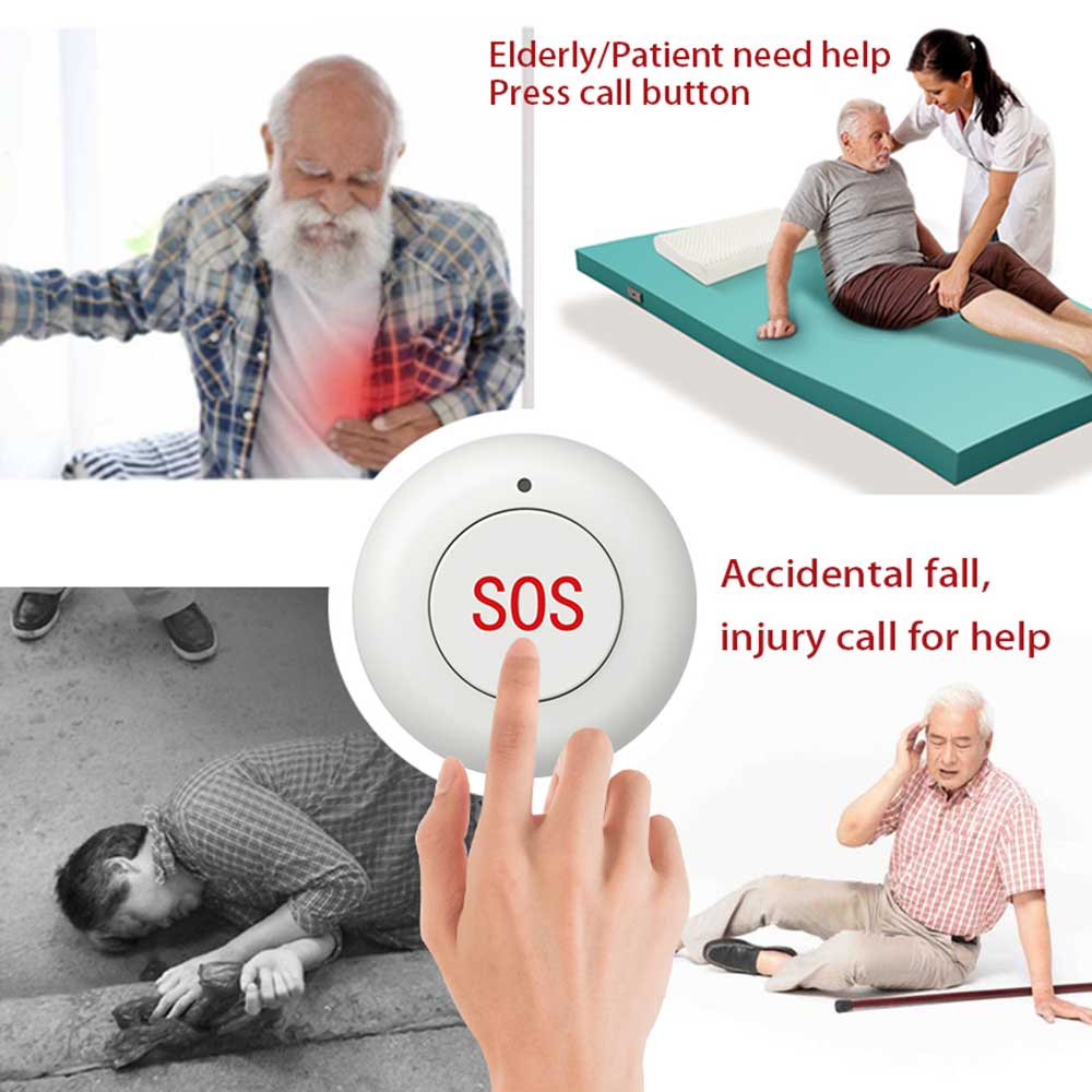 Wireless SOS Button Smart Home - Home Security Outdoor ulasan dan harga