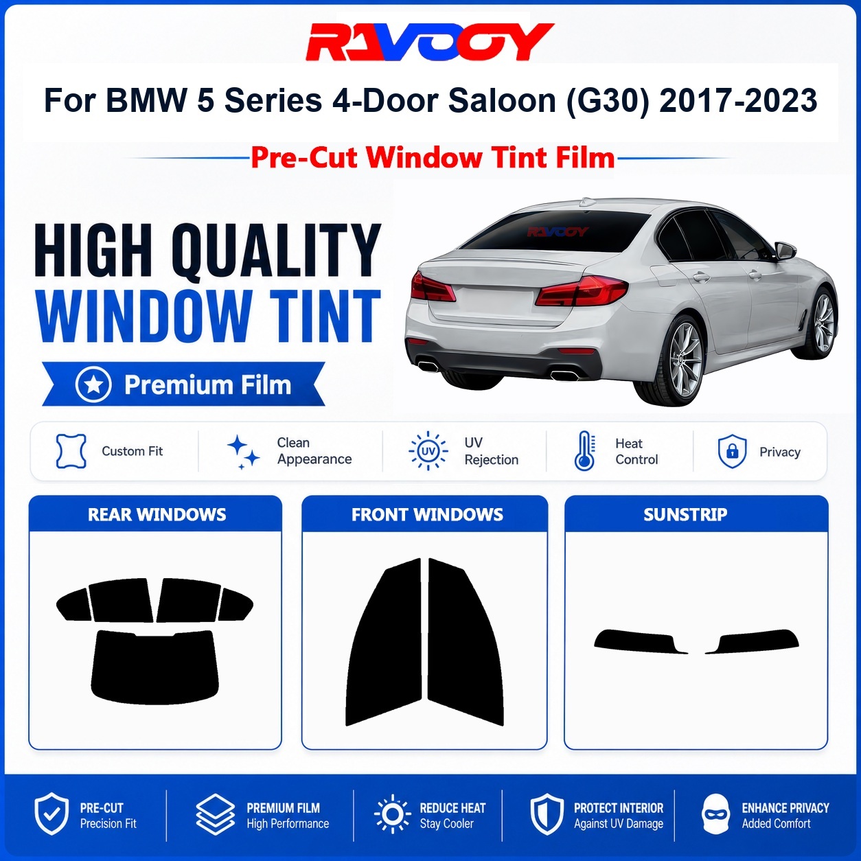 Premium Pre-Cut Window Tint Fo - Home Security For Windows ulasan dan harga