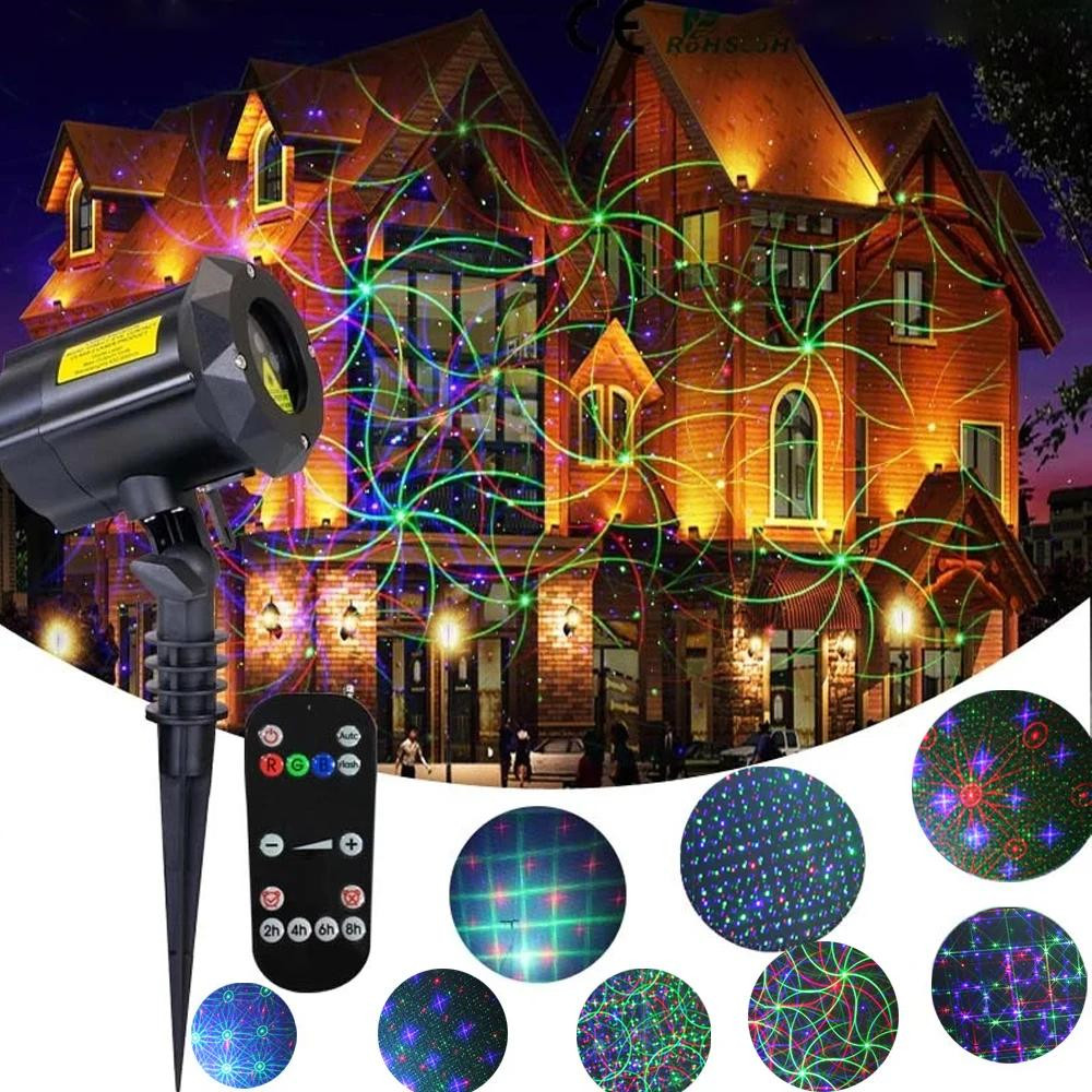 Christmas Laser Light Outdoors - Home Security Laser ulasan dan harga
