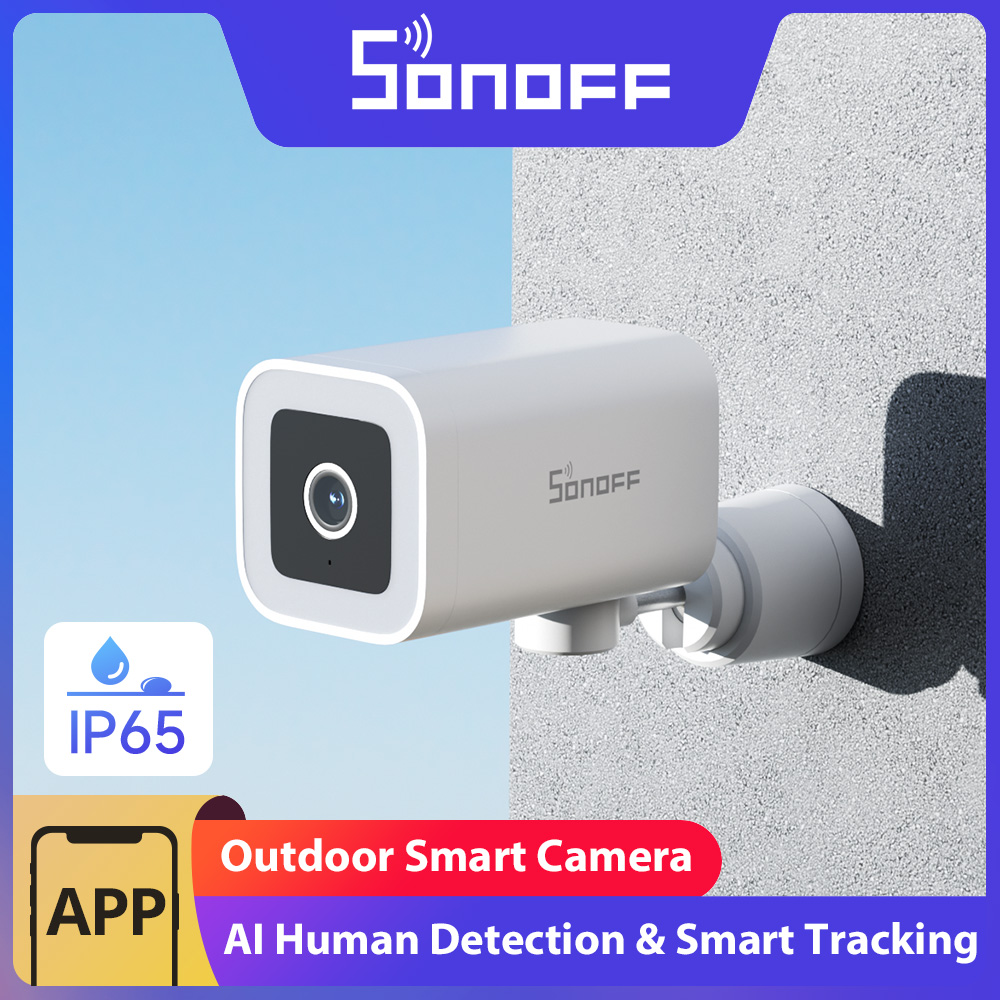 SONOFF CAM-B1P 2K HD Outdoor S - Home Yard Security Cameras ulasan dan harga