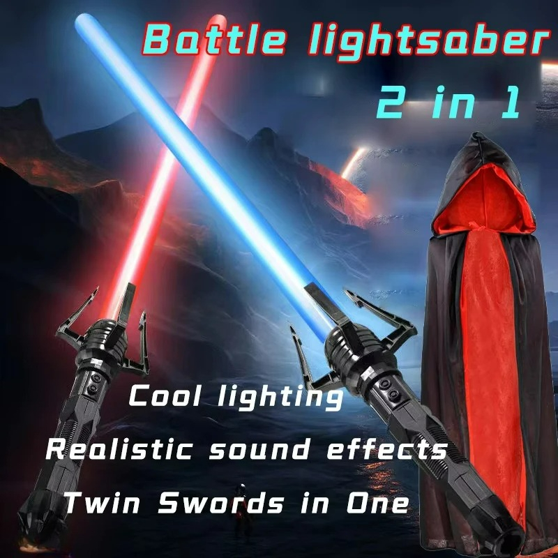 80cm RGB Telescopic Lightsaber - Home Security Laser ulasan dan harga