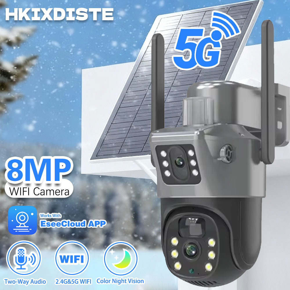 Eseecloud 8MP Outdoor Solar PT - Home Security Kamera ulasan dan harga
