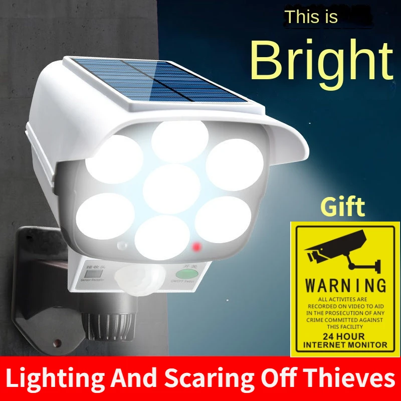 Outdoor Solar Light Motion Sen - Home Security Outdoor ulasan dan harga