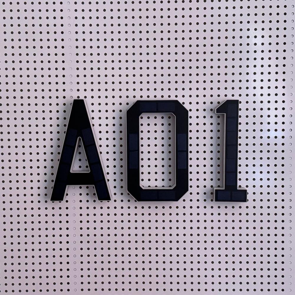 Solar Powered House Number Sig - Home Security Number ulasan dan harga