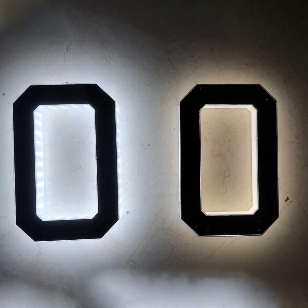 Solar Powered House Number Sig - Home Security Number ulasan dan harga
