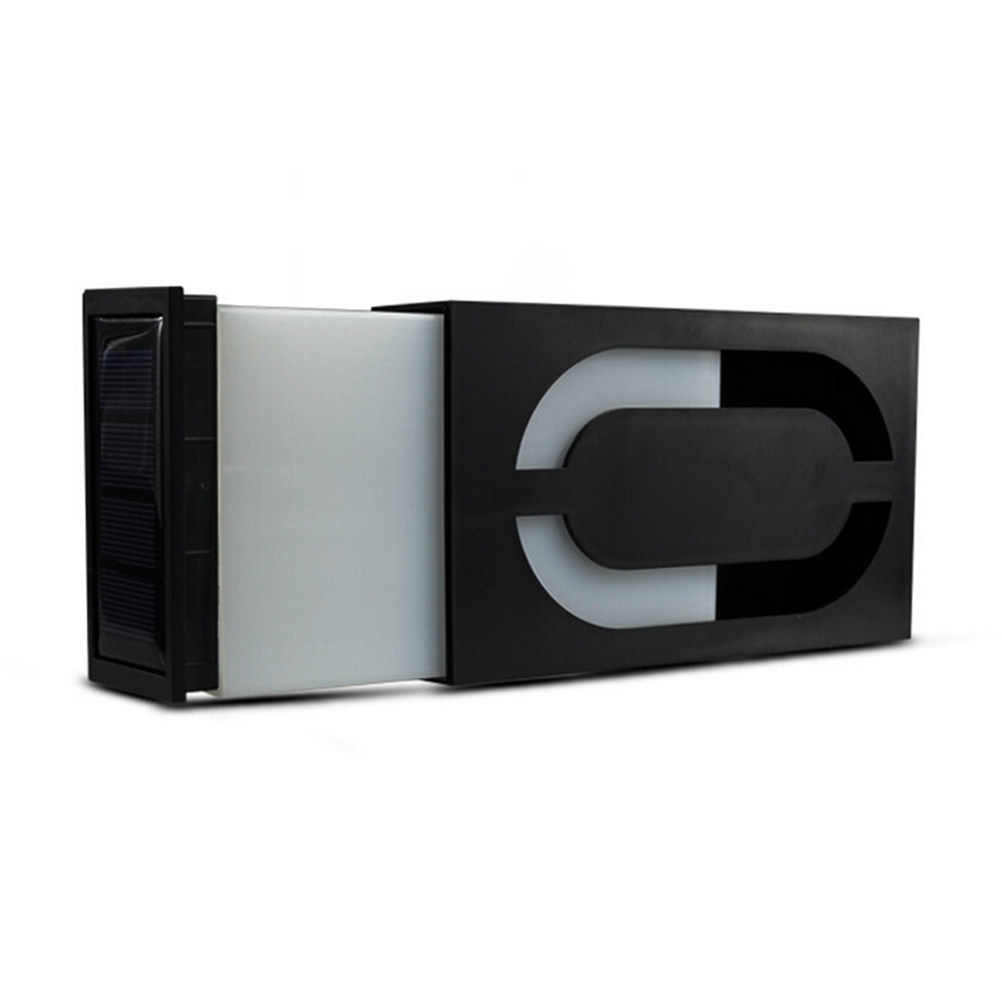 Solar Powered Digital Doorplat - Home Security Number ulasan dan harga