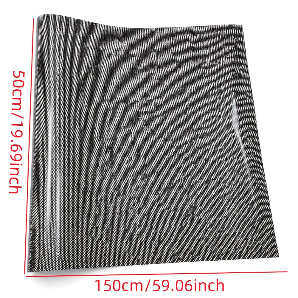 1Roll Black Perforated Vinyl P - Home Security For Windows ulasan dan harga