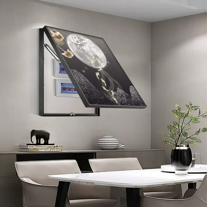 xx- Light Numbers Wall Clock S - Home Security Number ulasan dan harga