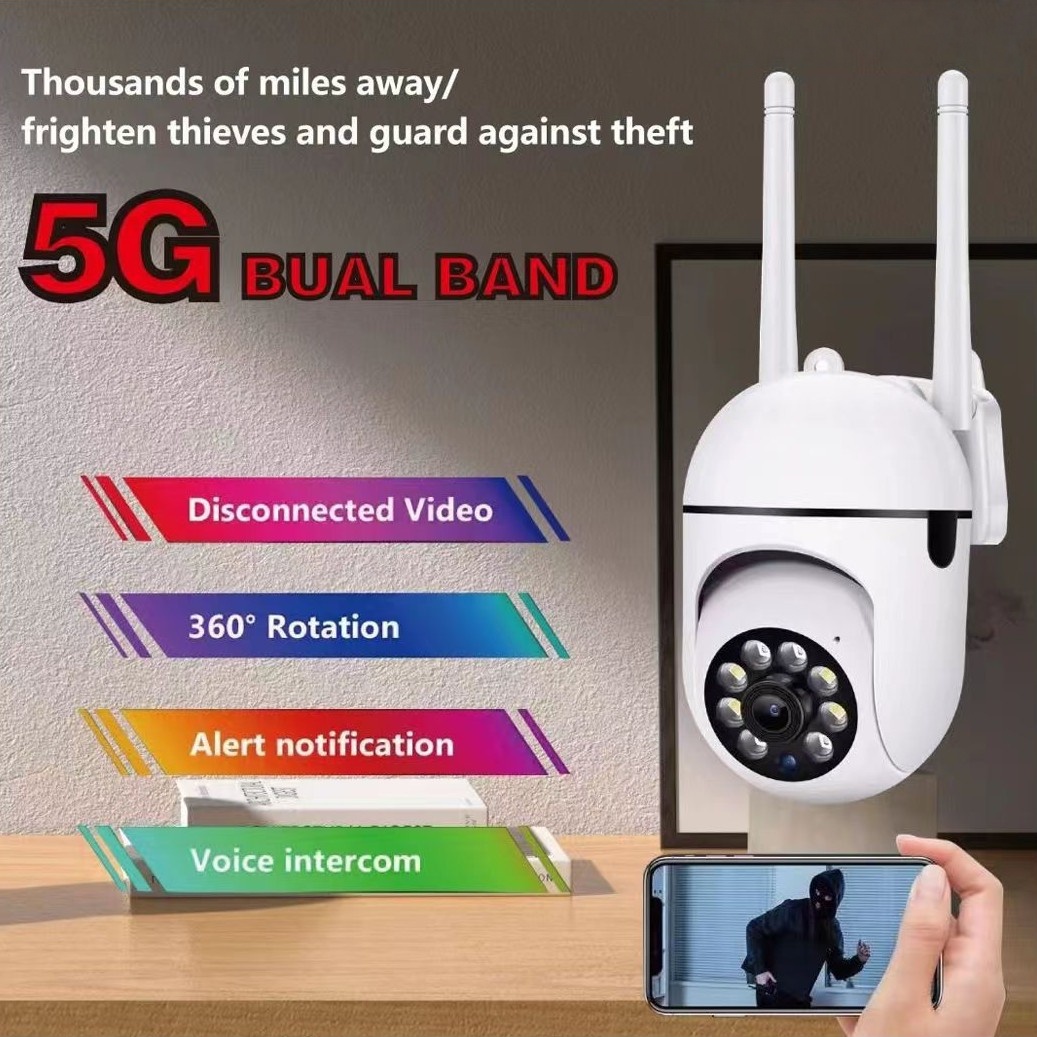 Smart 5G IP Camera 1080P HD Wi - Home Security Kamera ulasan dan harga