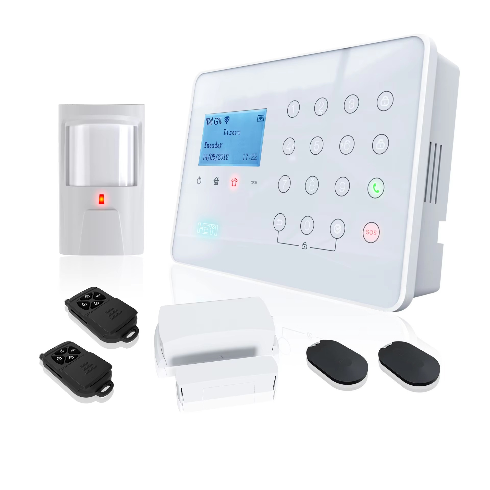 Alarm System  Wireless Securit - Home Security Outdoor ulasan dan harga